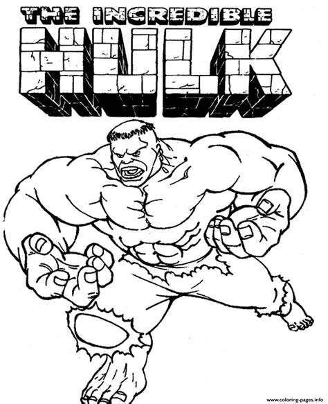 incredible hulk sdb coloring pages printable