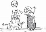 Battesimo Simboli Baptism Bautismo Gesu Segni Acerca Stampare Quali Quanti Jesús Magico sketch template