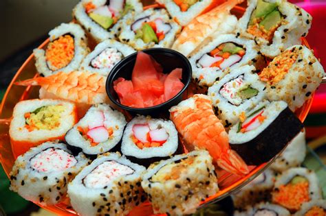 fileassortment  sushi  jpg wikimedia commons