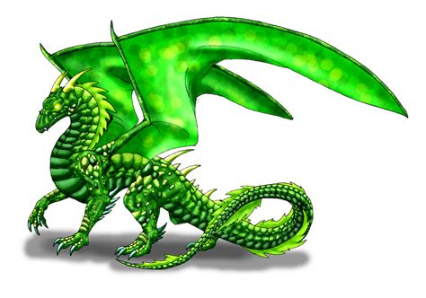 emerald dragon  scatha  worm  deviantart
