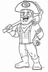 49ers Sf Mascots sketch template