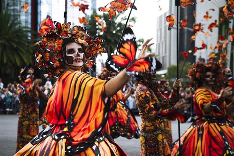 fotos de los mejores momentos del desfile de  de muertos