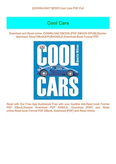 downloadpdf cool cars  full