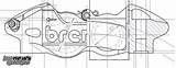 Brembo Radial Brake Caliper Development Part Mount Mcnews Au Mounting Technical Motogp Monoblock sketch template