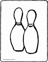 Coloring Bowling Ball Skittles Pages Getcolorings Printable Color Getdrawings sketch template