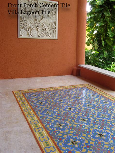 cement tile borders pull    cement style