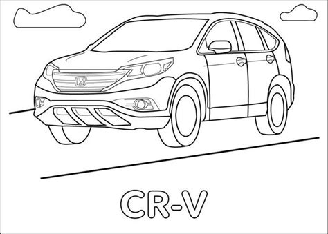 honda coloring  coloring pages  pinterest