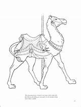 Coloring Pages Carousel Animals Animal Book Camel Web Picasa Vah Horse Albums Books Camels Carosel Adult Silly Mashups Majestic Printables sketch template