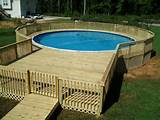 Pictures of Deck Designs Around Pools