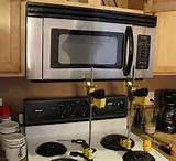 How To Install A Microwave Oven Over A Range Images