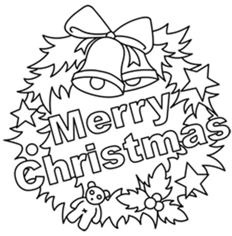 printable merry christmas coloring pages  getdrawings