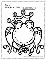 Coloring Frog Pages Prince Fairy Tale Tales Sapo Para Colorear Preschool Clipart Printable Kids Color Craft Activities Colouring Crafts Sheets sketch template