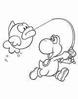 Yoshi Coloring Pages Island sketch template