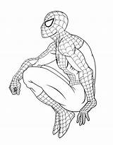 Spiderman Coloring Kids Print Pages Beautiful Super sketch template