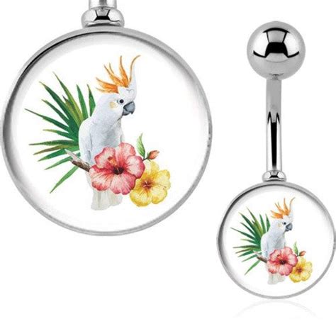 cockatoo bird belly rings belly button rings australia bellylicious belly ring shop