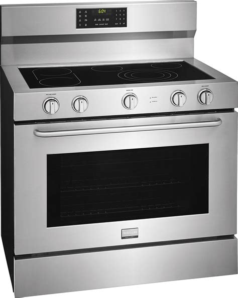frigidaire  stainless electric range fgefts