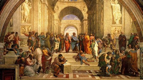 🔥 Free Download School Of Athens Classic Art Paitings Raphael Painter