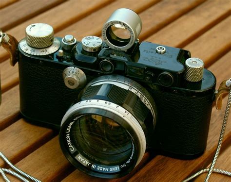 leica iii 1935 mit canon rf 1 4 50mm ca 1960 cameras and technology kameras kamera und leitz
