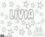 Livia Latin Origin Name sketch template