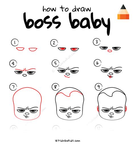 draw boss baby