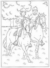 Kleurplaat Manege Paarden Reitschule Paard Tekeningen Kleurboek Malvorlage Stables Veulens Animaatjes Paardenmanege sketch template