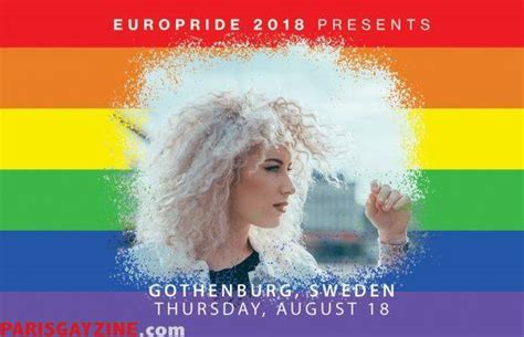 Europride 2018 à Göteborg En Suède Gaypride
