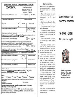 larimer county property tax form fill  sign printable template