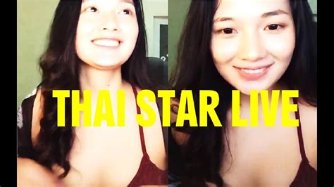 Cute Thai Star Live On Fb Big Boobs Girl Video Lives Youtube