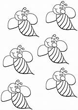 Bumblebee Coloring Pages Insect sketch template