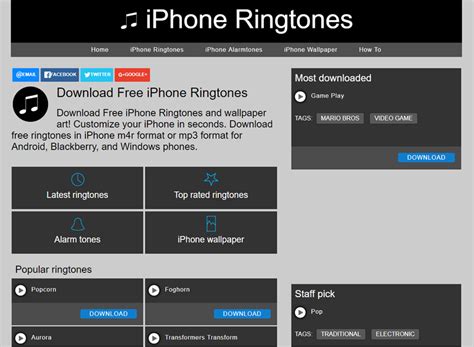 5 Top Websites To Download Free Iphone 8 Ringtones