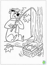 Yogi Bear Coloring Pages Dinokids Printable Clipart Cartoon Popular Library Books Close Template sketch template