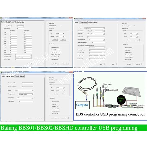 bafang bbs controller usb programming cable greenbikekitcom bbs ebike batteries bafang