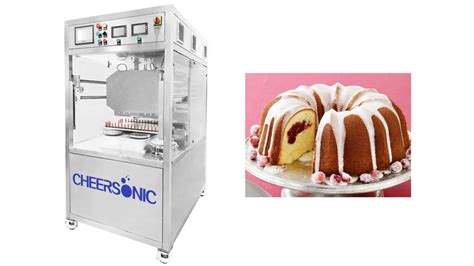 bundt cake cutting machine ultrasonic cake slicing
