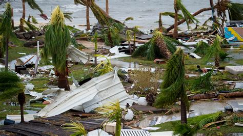 hurricane irma damage  destruction   caribbean