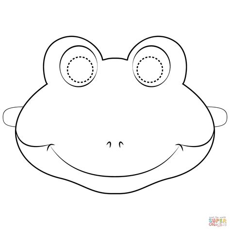 printable frog hat template