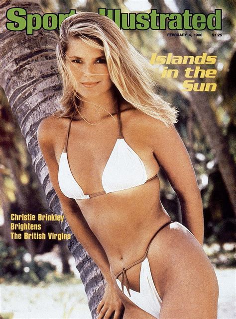 Christie Brinkley Swimsuit 1980 Sports Illustrated Cover By Sports
