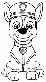 Chase Paw Patrol Coloring Pages Colouring Disney Visit Sheets Printable Kids sketch template