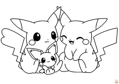 khoanh khac thu gian cute pokemon colouring pages mien phi de  va