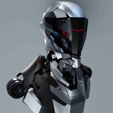 Cyberpunk Robot 3d Cgtrader