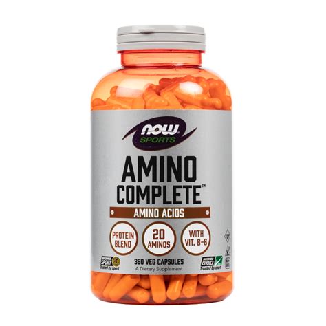 Now Foods Amino Complete Veg Capsules Essensy