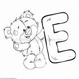 Coloring Teddy Bear Alphabet Para Pages Colorir Ursinho Getcoloringpages Printable Em Salvo Natal Páginas sketch template