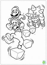 Mario Coloring Super Pages Bros Bowser Koopalings Paper Print Printables Dry Color Luigi Colouring Printable Getcolorings Dinokids Getdrawings Close Template sketch template