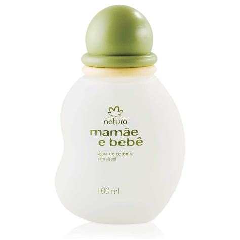 perfume natura mamae bebe colonia tradicional original r 33 45 em