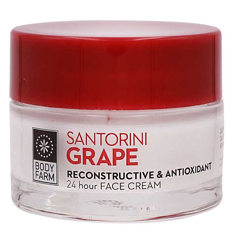 spa body farm santorini grape  anti oxidant day cream ml gk