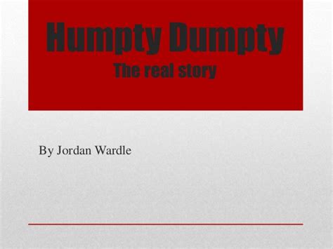 humpty dumpty news bulletin
