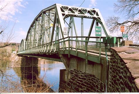 Upper Black Eddy Milford Bridge 1933