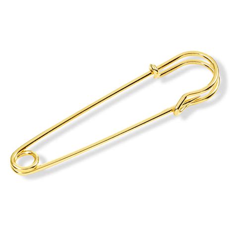 gold safety clip collar pin bar hawkins shepherd