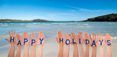 happy holidays beach stock  pictures royalty  images