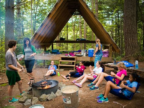 nc girls summer camp keystone activity hiking camping
