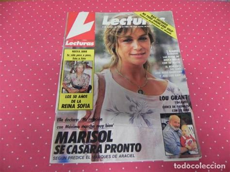 Revista Lecturas Nº1904 1988 Marisol Lou Comprar